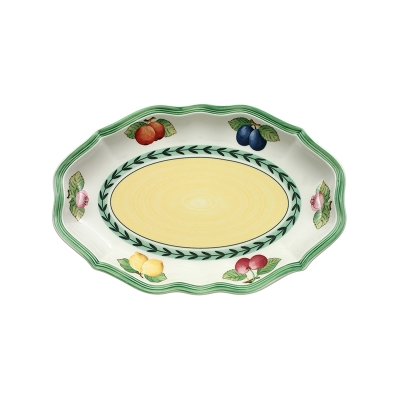 Villeroy & Boch French Garden Fleurence Fuente De Servir Ovalada.