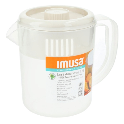 IMUSA Jarra Plástico 1.5 L.