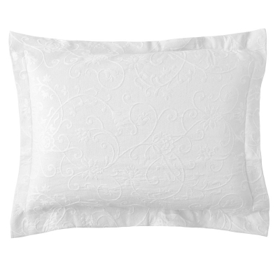 Haus Funda De Almohadón Matelassé Cali King Blanco.