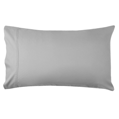 Haus Juego De 2 Fundas De Almohadas Signature King Gris Claro.