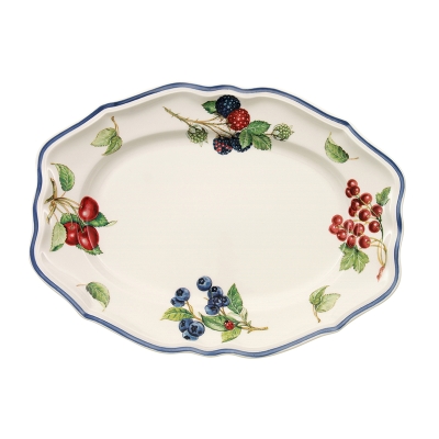 Villeroy & Boch Cottage Fuente Ovalada Mediana.