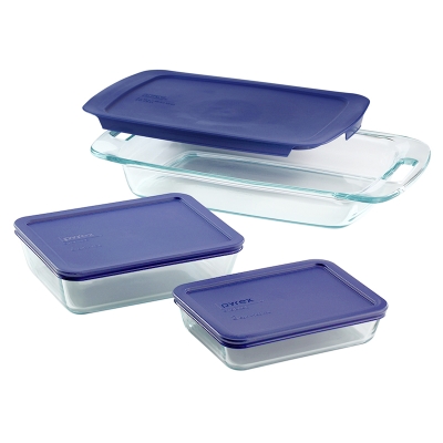 Pyrex Easy Grap Fuente Para Hornear Juego De 6.