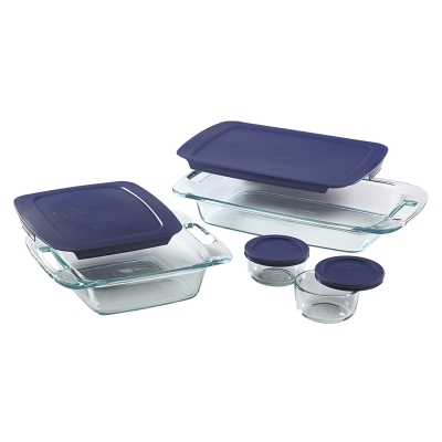 Pyrex Easy Grap Fuente Para Hornear Y Almacenar Juego De 8.