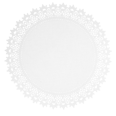 Doily Blanco 12".