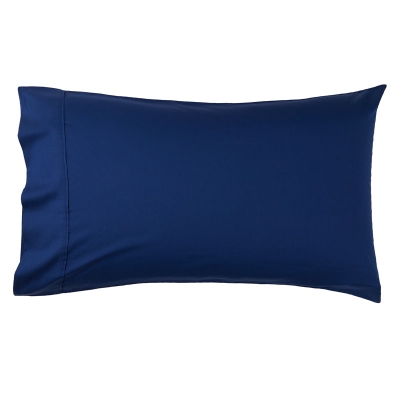 Haus Juego De 2 Fundas De Almohadas Signature 300 Hilos Standard Azul Océano.