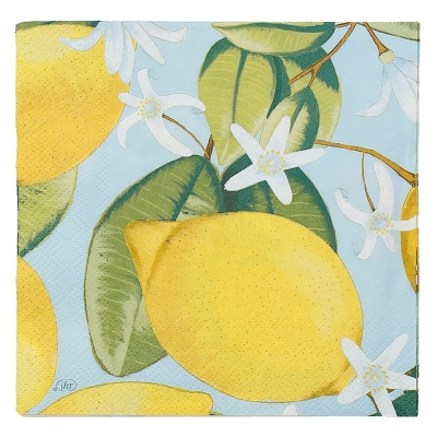 Servilleta De Papel Lemon Time 12".