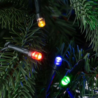 Luces De Navidad Destello Multicolor Led 500 Bombillas.