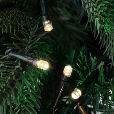 Luces De Navidad Destello Blanco Cálido Led 1000 Bombillas.