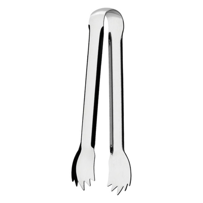 Pinza Para Hielo De Acero Inoxidable.