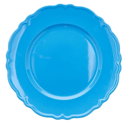 Plato Base Azul.