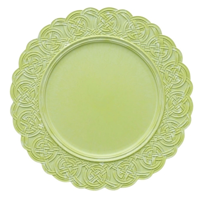 Plato Base Verde.