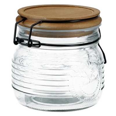Old Fashioned Frasco Para Conservas Redondo 0.5 L.