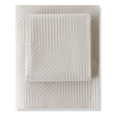 Pereira Da Cunha Cubrecama Matelassé Twin Crema.