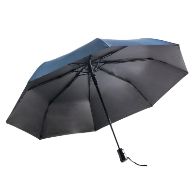 Paraguas Mini Automático Azul/Negro.