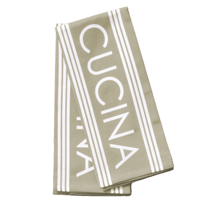 Haus Toalla De Cocina Gris Juego De 2.