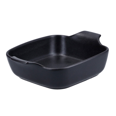 Fuente Para Hornear Cuadrada Negra 8'.