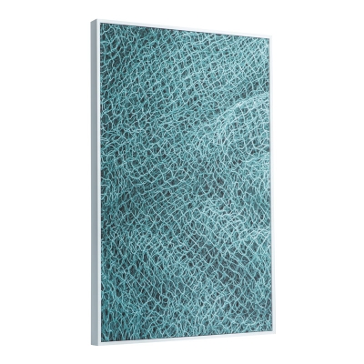 Cuadro Figuras Verde 24" x 35".