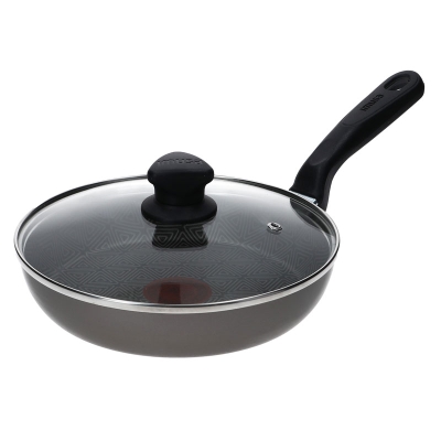 IMUSA Sartén Talent Con Tapa De Vidrio 8".