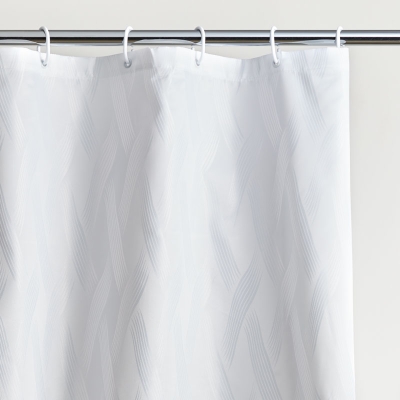 Novo Cortina De Baño Wheat Blanco.