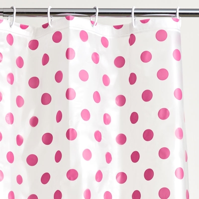 Novo Cortina De Baño Happy Fucsia.