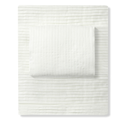 Haus Colcha Pleats Twin Marfil.