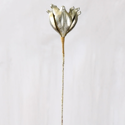 Flor De Magnolia Dorado 21".
