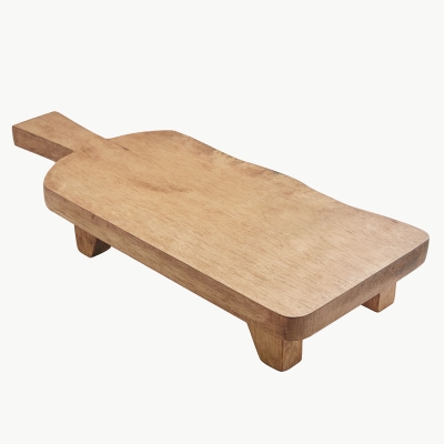 Tabla De Servir De Madera Rectangular.