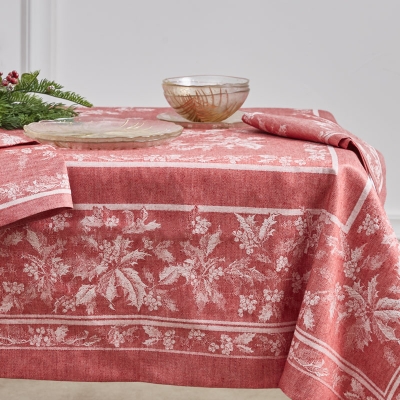 Haus Mantel Holly Rectangular Rojo 70" x 90".