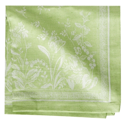 Haus Servilleta Flowers Verde Manzana 20".