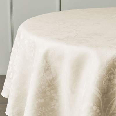 Haus Mantel Flowers Redondo Champagne 70".