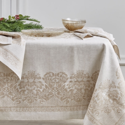 Haus Mantel Ornamental Rectangular Blanco Perla 70" x 90".