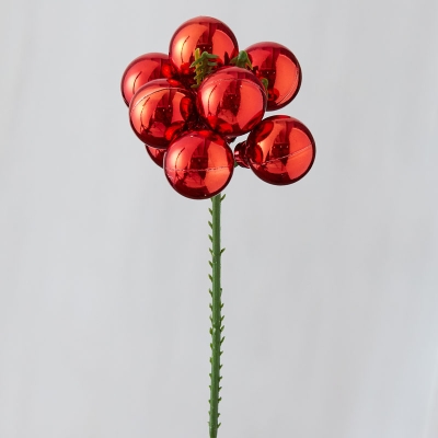 Bolas De Navidad Rojo.