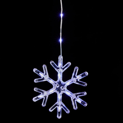 Luces De Navidad Copos De Nieve.