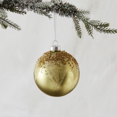 Bola De Navidad Verde 3".