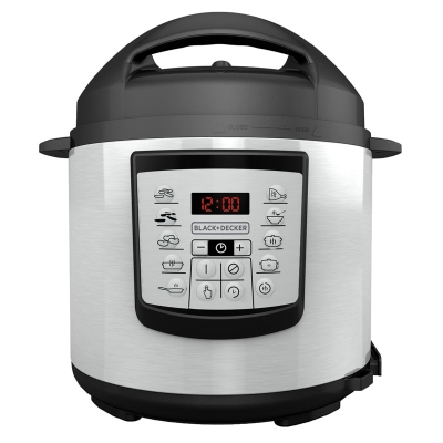 Black & Decker Olla De Presión Eléctrica 3 Tazas PR100SD.