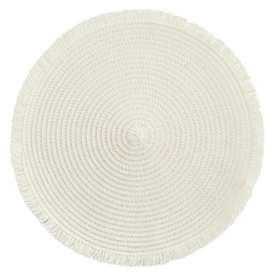 Individual De Fibra Blanco 15".