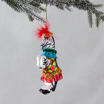 Colgante Zebra Disfrazada 5".