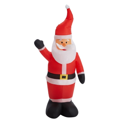 Inflable Santa Claus.