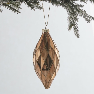 Bola De Navidad Dorada 4.7".