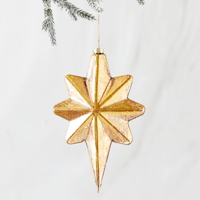 Colgante Estrella Dorado 7.5".