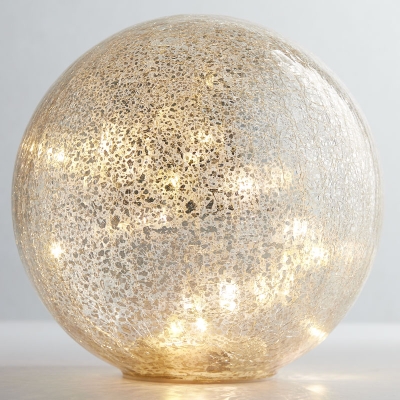Adorno Bola Con Luz 8".