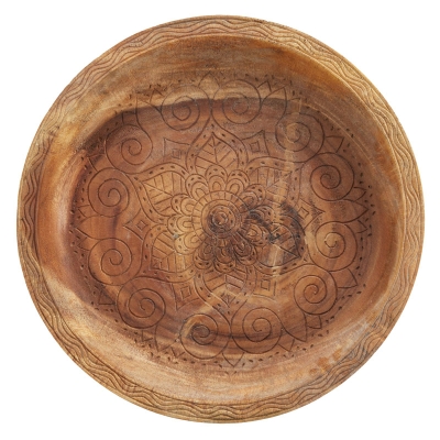 Plato Decorativo De Madera.