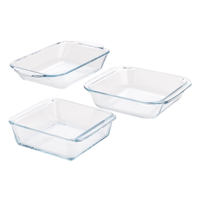 Pyrex Fuente Para Hornear Juego De 3.