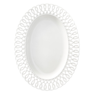 Fuente Oval Dentelle.