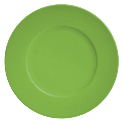 Plato Base Globe Verde Manzana.