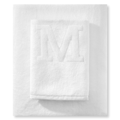Haus Toalla De Mano Monograma "M".