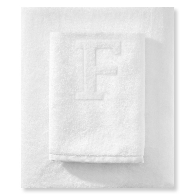 Haus Toalla De Baño Monograma "F".