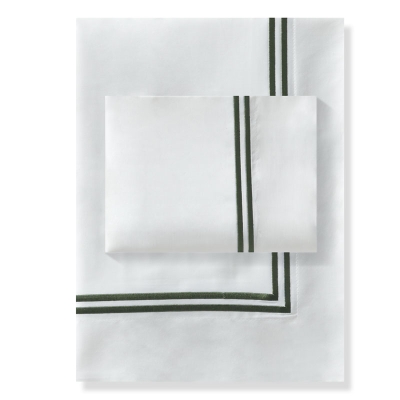 Haus Juego De Duvet Classic 300 Hilos King XL Verde.