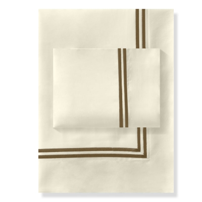 Haus Juego De Duvet Classic 300 Hilos King XL Khaki.