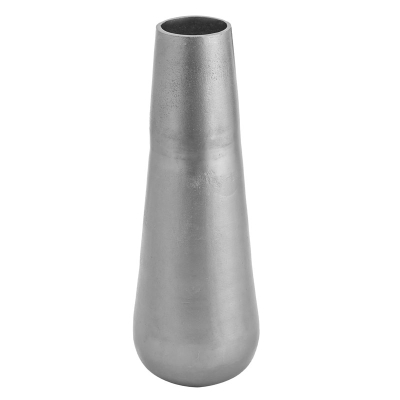 Florero De Metal Pequeño Plata.
